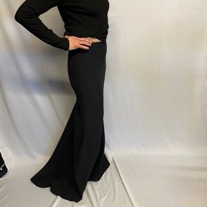 Alexander McQueen Full Length Skirt with Train